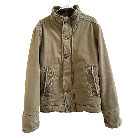 Abercrombie & Fitch Other - Abercrombie & Fitch Vintage Adirondack Coat Tan Heavyweight Jacket Men’s Small